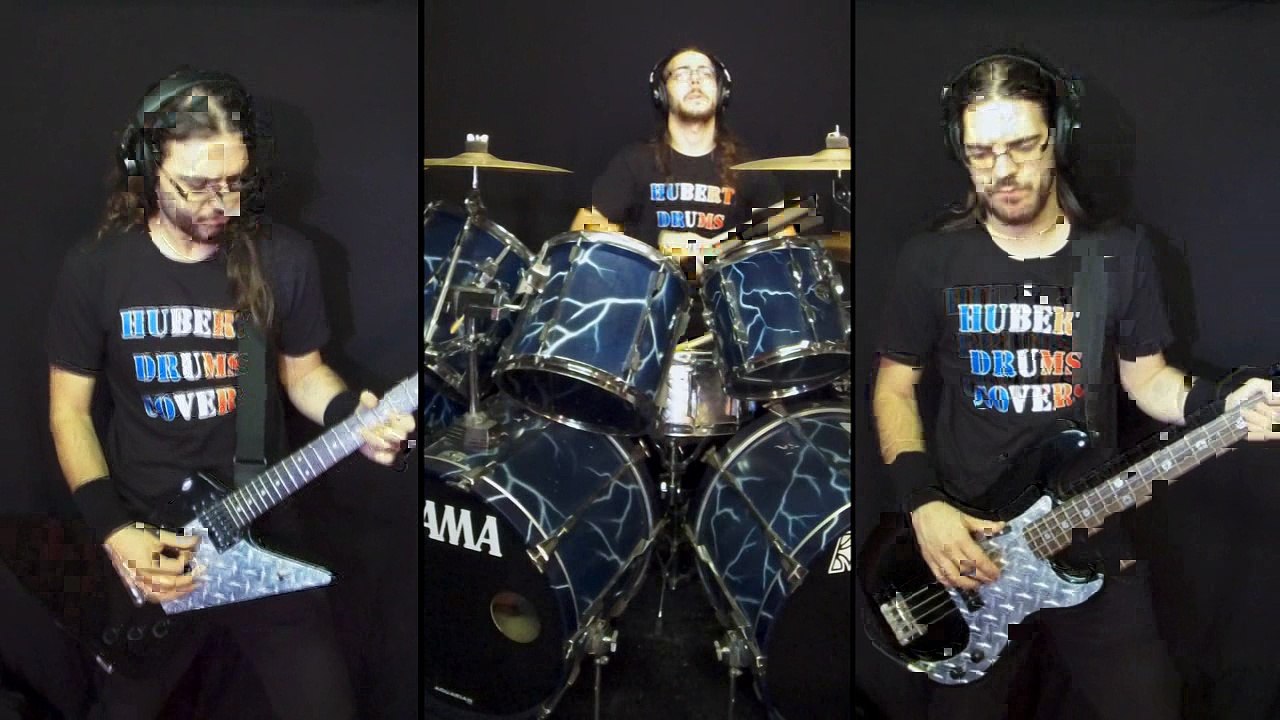 Satyricon - K.I.N.G. (Drums, Bass & Guitar cover) [HD]