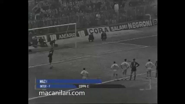 16.12.1965 - 1965-1966 European Champion Clubs' Cup 1st Round 2nd Leg Inter Milan 2-0 Dinamo Bucureşti