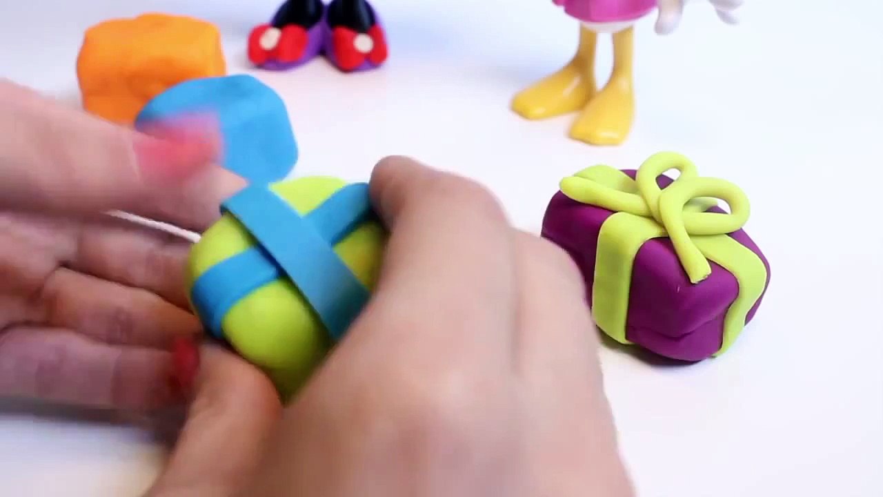Minnie Mouse BowTique Play Doh Christmas Surprise Eggs Toys Xmas Toys Part 6