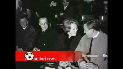 08.09.1965 - 1965-1966 European Champion Clubs' Cup 1st Qualifying Round 1st Leg Feyenoord 2-1 Real Madrid
