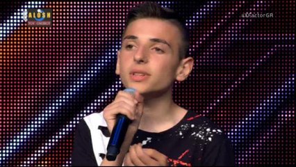 The X Factor greece 2016 - Ανδρεας Μελαναρκιτης [Stay - Rihanna]..18/4/2016