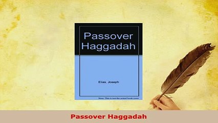 PDF  Passover Haggadah  EBook