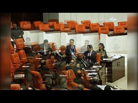 Meclis'te Kürdistan üzerinden yumruklu tartışma