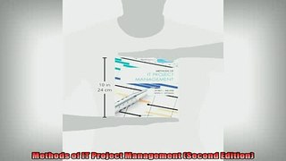 READ book  Methods of IT Project Management Second Edition  DOWNLOAD ONLINE