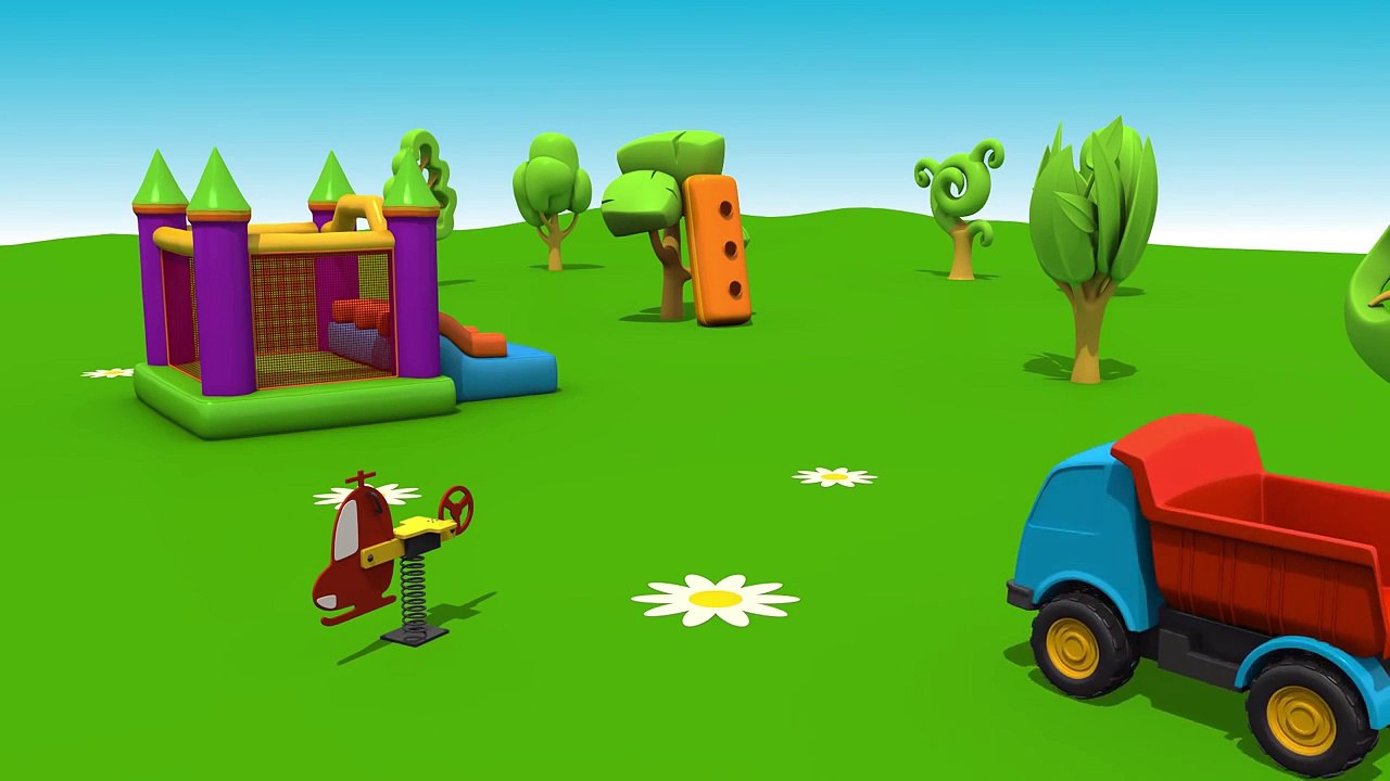 Meraklı kamyon Leo ve yakıt kamyonu - eğitici çizgi film - Türkçe izle