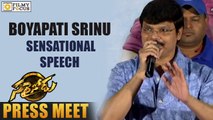 Boyapati Srinu Sensational Speech at Sarainodu Press Meet - Filmyfocus.com