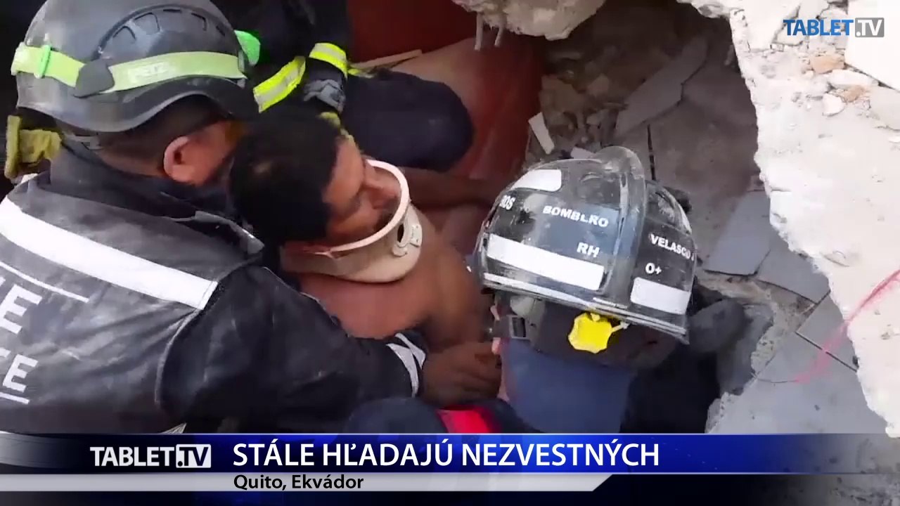 Ekvádor: Počet obetí zemetrasenia presiahol hranicu 500