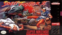 street fighter 2 ストリートファイターII SNES 1993 - player select [yoko shimomura] VGM