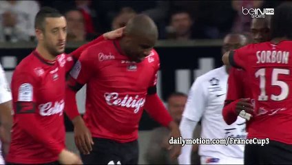 Yannis Salibur Goal HD - Guingamp 1 - 0 Montpellier - 02-04-2016