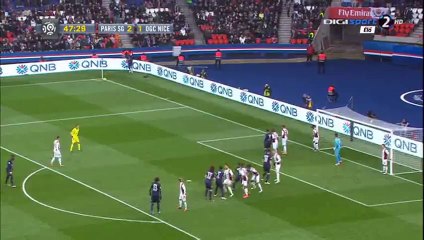 David Luiz Goal HD - PSG 3-1 Nice - 02-04-2016