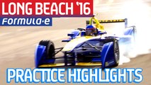 Long Beach 2016 Free Practice Highlights - Formula E