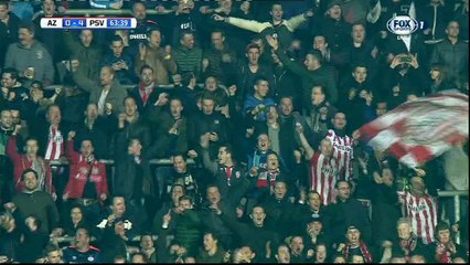 Marco van Ginkel Goal HD - AZ Alkmaar 0 - 4 PSV - 02-04-2016