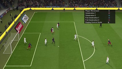 PES 2016 ps4 neymar score awesome first time chip goal match level super star , 2016 بيس