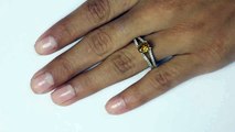 FD-020 - 1.89 Carat Natural Fancy Orange Diamond Engagement Ring 14k Yellow Gold