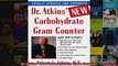 Read  Dr Atkins New Carbohydrate Gram Counter  Full EBook