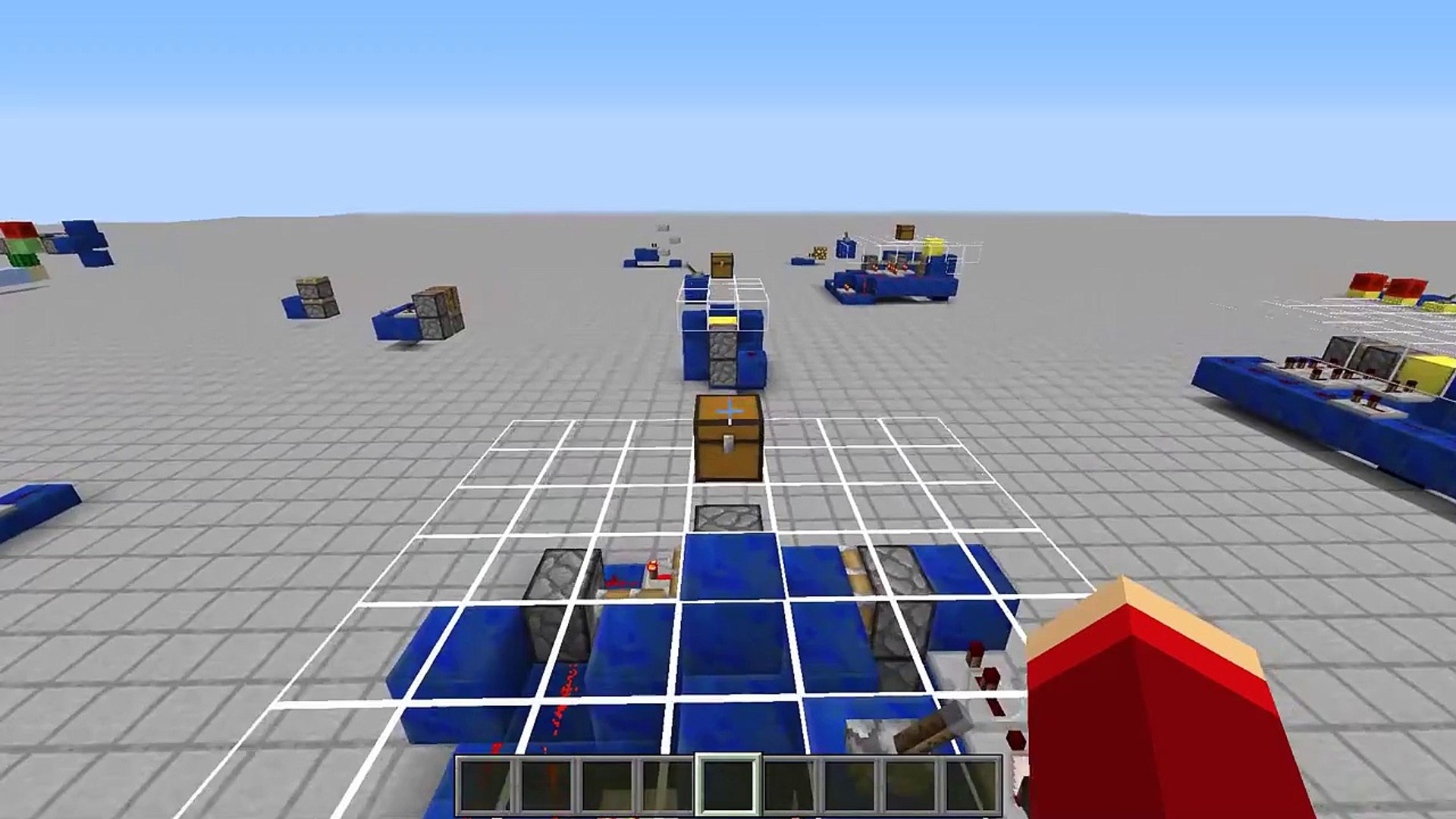 A Minecraft Mini 3 1x1 Flush And Seamless Piston Trapdoor