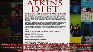 Read  Atkins Diet Ultimate Atkins Diet Quick Start Tool Kit  A Complete Low Carb Recipe Book  Full EBook