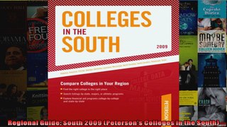 Regional Guide South 2009 Petersons Colleges in the South