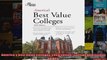 Americas Best Value Colleges 2008 Edition College Admissions Guides