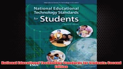 Free   National Educational Technology Standards for Students Second Edition Read Download