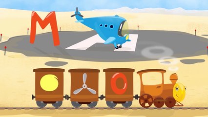 Смышленый Паровозик - Все серии подряд - Веселые обучающие песни для детей