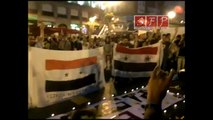 دقيقة صمت على أرواح الشهداء في سوريا مدريد 25-5-2011