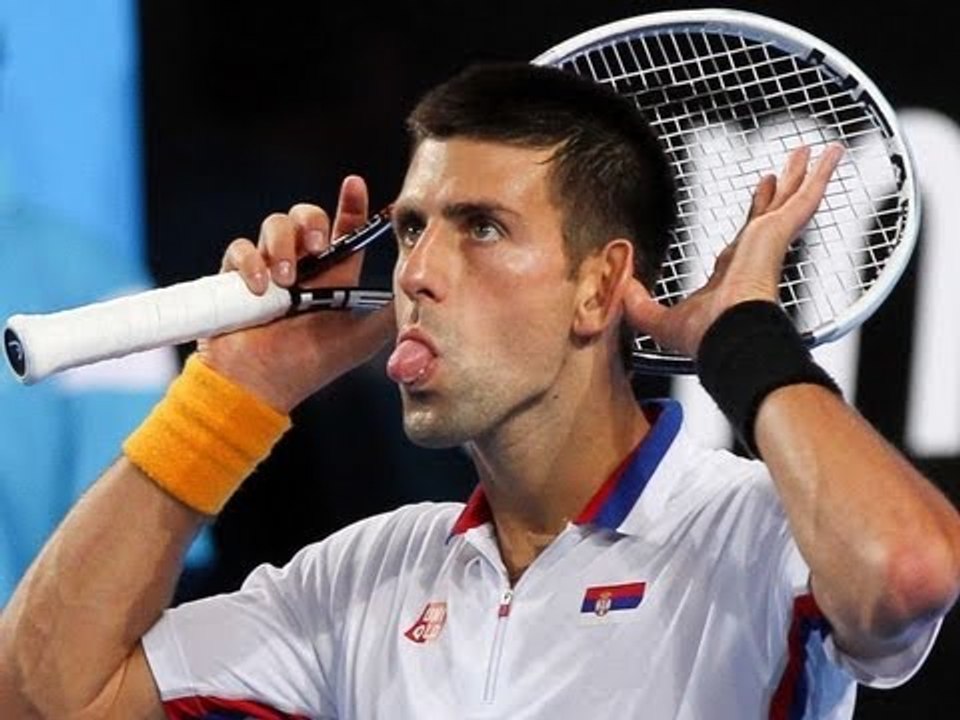 Novak Djokovic:one funny guy