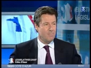 FRANCE 3 Législatives Christian ESTROSI