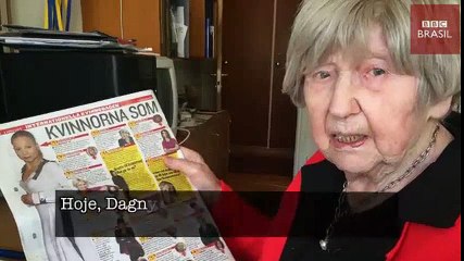 Sabedoria dá longevidade (Blogueira sueca aos 103 anos)