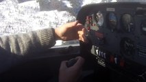 Fantastic winter flying around Voss, Norway in a HK36 Super Dimona