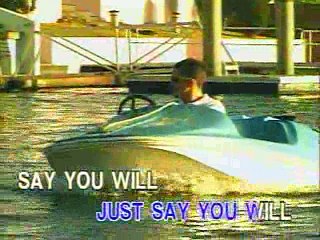 Lonely Teardrops - Video Karaoke (Vicor) - Minus One