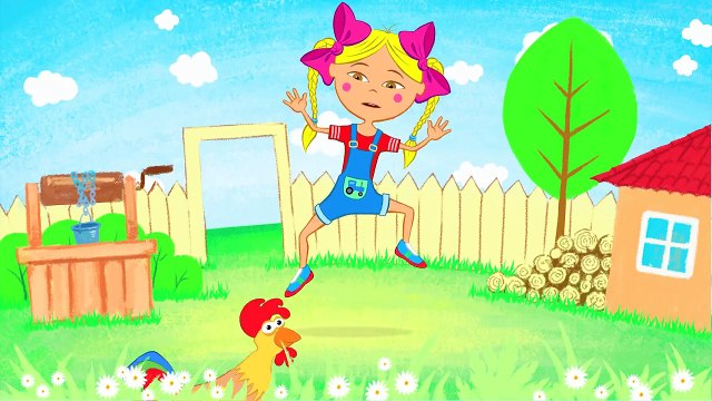 ПТИЧКИ - 2 - Детская обучающая развивающая песенка мультик для малышей про птиц - аист курица сова