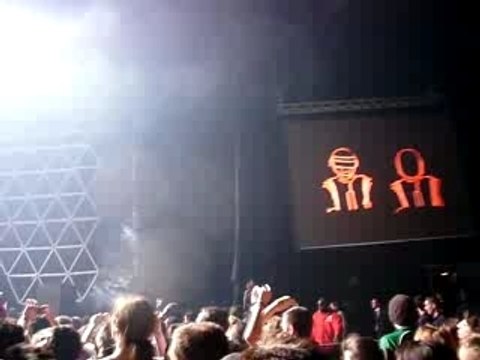 Rappel des Daft Punk @ Bercy