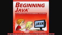 Beginning Java A Computer Programming Tutorial
