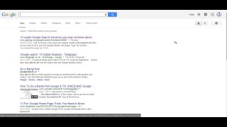 Make Google Do a Barrel Roll and 4 other Cool Tricks! - YouTube