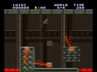 Super Mario Bros: The Lost Levels, 5-4 Speedrun