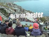 Was für ein Theater, das Minack , in Cornwall  - (German Version) -