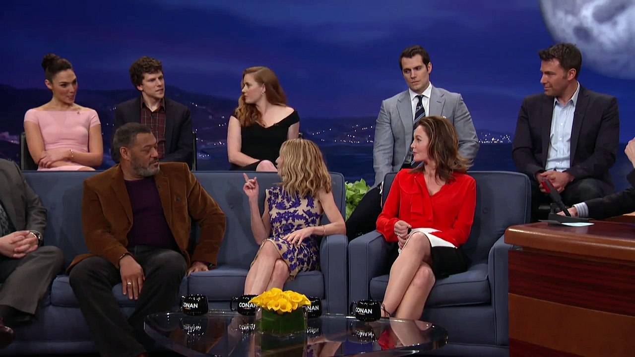 Amy Adams' Girl Crush On Holly Hunter & Gal Gadot - CONAN on TBS