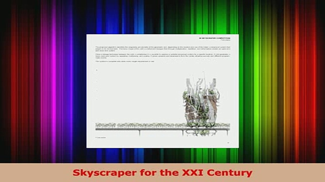 PDF  Skyscraper for the XXI Century Free Books