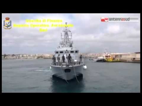 Tg Antenna Sud - Bloccato migrante in Salento, arrestati due scafisti