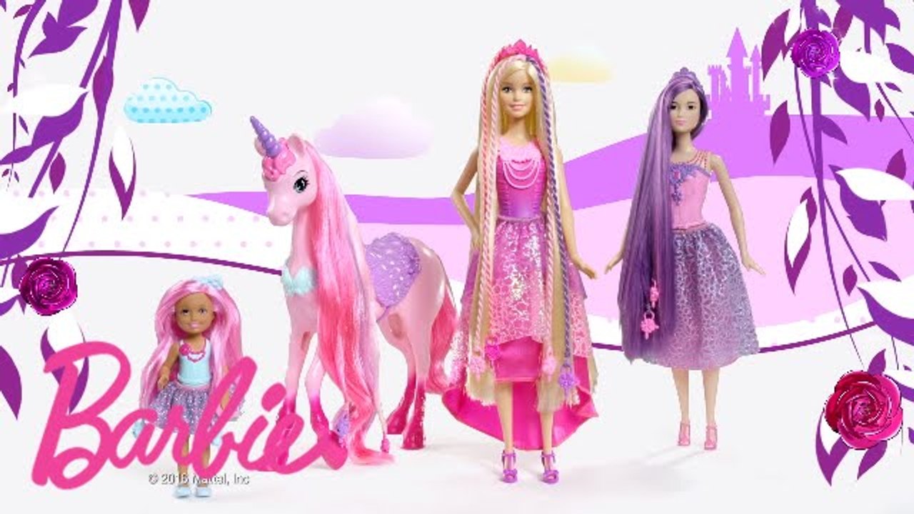 Barbie® Princesse tresses magiques _ Barbie (1080p)