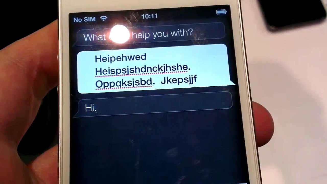 Siri sounds funny