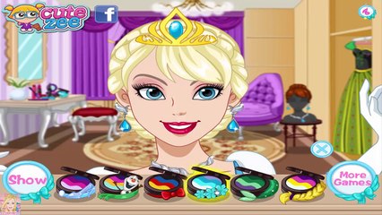 Disney Princess Makeup - Frozen Elsa Makeup Game for Kids