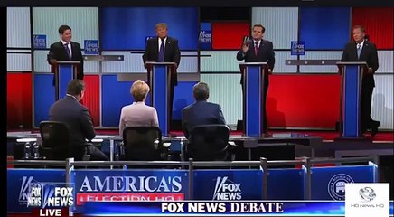 Скачать видео: Republican Presidential Debate Fox News Rubio, Kasich 65