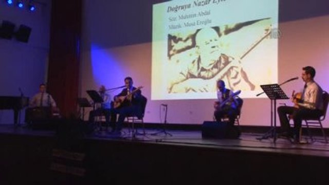 Akü'de Musa Eroğlu'na Yaşam Boyu Onur Ödülü Verildi