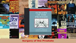 Read  Surgery of the Prostate Ebook Free