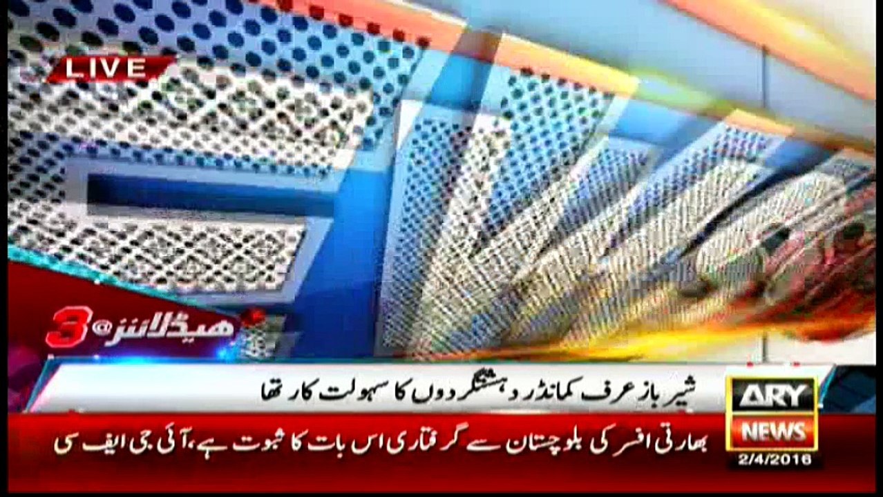 Headlines - 1500 - 2nd April 2016