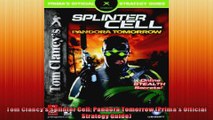 Tom Clancys Splinter Cell Pandora Tomorrow Primas Official Strategy Guide