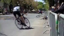 Rock Lititz Bike race - bad wreck in the second race! (Original)