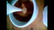 pushed rosetta slomo 10-10-2011 latte art slow motion